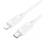 Cable USB C to Lightning Hoco PD 2,4A 20W 1 m X88 white
