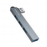Borofone Adapter HUB FH1 4 in 1 - USB 3xUSB 2.0 + USB 3.0 - hall