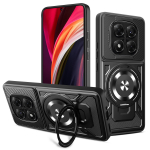 Defender Armor Mag dėklas Xiaomi Redmi Note 14 Pro 5G juodas