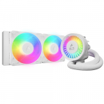 ARCTIC Liquid Freezer III PRO 240 A-RGB procesoriaus au&scaron;intuvas, baltas