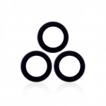 Rear Camera Lens &Uuml;hildub Samsung G990 S21 FE Rear Camera Lens (3pcs)