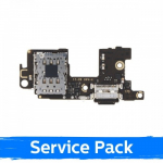 Laadimisport &uuml;hilduv Xiaomi Mi 11 / SIM pesaga / flex kaabliga / Plata (Service Pack)