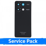 Galinis dangtelis suderinamas su Xiaomi Redmi Note 13 4G / Midnight Black / (Service Pack)