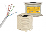 Gembird CAT5e UTP LAN cable (CCA), solid, 100m, hall