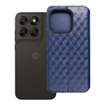 Klapp&uuml;mbris Motorola G67 / G77 Cubic Book, sinine