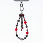 Crong Phone Charm telefonirihm universaalse &uuml;mbriseadapteriga, Red Bow