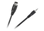 DIN&ndash;3,5 mm jack kaabel, 1,2 m