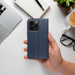 Tumesinine Smart Magneto klapiga &uuml;mbris Xiaomi Redmi 17C jaoks