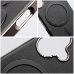 Case for iPhone 18 Pro Max / 17 Pro Max Gentleman Mag Cover compatible with MagSafe black