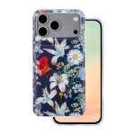 Glow Glam &uuml;mbris jaoks iPhone 17 Pro 6,3" sinine