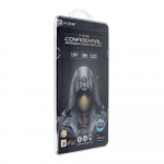 X-ONE Full Cover Extra Strong Privacy - jaoks iPhone 15 Pro Max (full glue) Karastatud klaas 9H