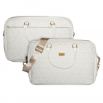 Wonder Briefcase Laptop 17 inches pico quilted beige