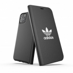 Adidas OR Booklet &Uuml;mbris Basic jaoks iPhone 11 Pro Max - must and valge
