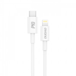 Dudao L6X USB-C - Lightning PD 20W 1m Kaabel - valge