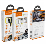 Įkroviklis automobilinis Hoco Z31 USB + "lightning" QuickCharge (3.0A) juodas