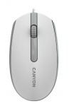 Mouse CANYON M-10 (CNE-CMS10WG) optical, valge pearl