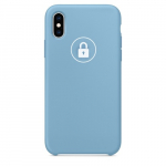 Dėklas "Silicone Case" skirtas iPhone XR / Cornflower / su įpakavimu