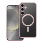 Telefono dėklas "Electro Mag Cover" Samsung S938 S25 Ultra rožinis