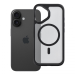 &Uuml;mbris iPhone 16 Forcell F-Protect Smoke Hybrid Premium &uuml;hildub MagSafe-ga must
