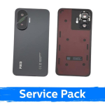 Back Cover Compatible With Xiaomi Poco F7 5G / Black / (Service Pack)