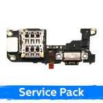 Charging Port Compatible With Xiaomi 15T Pro (+SIM reader) with Flex / Plata (Service Pack)