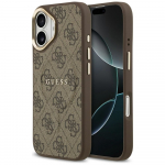 GUESS &uuml;mbris jaoks IPHONE 17 compatible with MagSafe GUHMP17SP4MSEGCW (PU 4G W/ Classic) brown