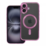 ELECTRO MAG COVER case compatible with MagSafe jaoks IPHONE 16 rose