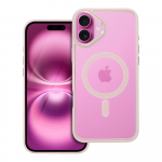 COLOR EDGE MAG COVER &Uuml;mbris compatible with MagSafe jaoks IPHONE 16 Plus roosa