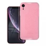Skaidrus dėklas 2 mm Blink iPhone XR rožinis