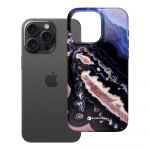 FORCELL F-PROTECT Mirage, karinio standarto i&scaron;bandytas dėklas telefonui su MagSafe, skirtas IPHONE 15 PRO MAX, auksinės salos spalvos