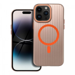 &Uuml;mbris SIMPLY compatible with MagSafe jaoks IPHONE 14 Pro Max titanium desert