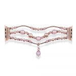 Apyrankė Apple Watch 42/44/45 dizainas 4 rožinė