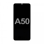 LCD ekranas Samsung Galaxy A50 juodas Auk&scaron;čiausios kokybės
