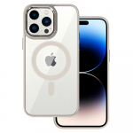 Tel Protect magnetinis skaidrus dėklas telefonui Iphone 11 titano