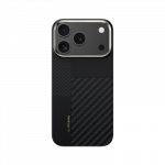 Benks Montage magnetinis Armor Air Kevlar dėklas su metaliniu rėmeliu 600D+1500D (MB69) Iphone 17 Pro telefonui juodas