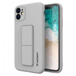 Wozinsky Kickstand Case silikoonist &uuml;mbris koos statiiviga iPhone 12 Pro Max hall