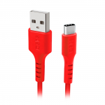 SBS TECABLEMICROC15R USB-A - USB-C Kaabel 1.5m - punane