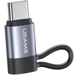 USAMS Adapter AU17 Lightning - USB-C 30W plieninis SJ677LN01 (US-SJ677)