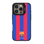 FC Barcelona Case iPhone 16 Pro Magnetinis dėklas MagSafe OCFCBMCIP16PBG BG