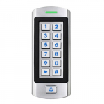 Multifunkcinė klaviatūra su atstuminių kortelių skaitytuvu ir integruotu valdikliu