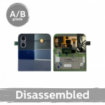 LCD ekranas suderinamas su Samsung F721 Z Flip4 (i&scaron;orinis) su rėmeliu / mėlynas / (9/10 naudotas)