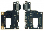 Lanksčioji jungtis Xiaomi Mi 9 Lite įkrovimo kontakto su mikrofonu originalus (service pack)