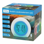 Setty &auml;ratuskell LED-valgusega sinine JZ-212