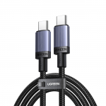 Ugreen USB-C USB-C PD kaabel 100W 5A 2m - must