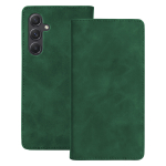 Smart Suede &uuml;mbris mudelile Samsung Galaxy A55 5G, roheline