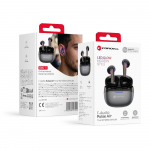 Forcell F-Audio Pulse Air ENC TWS juhtmevabad n&ouml;&ouml;pkuularid &ndash; mustad