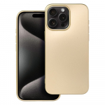 METALLIC &Uuml;mbris jaoks IPHONE 15 Pro Max kuldne
