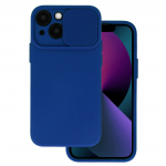 Camshield Soft jaoks Iphone 15 Pro Tumesinine
