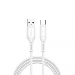 WiWU - Starlink serijos duomenų kabelis Wi-C001 USB A į USB C 2,4A - baltas