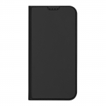 Dux Ducis Skin Pro iPhone 16 Case with Flip and Card Slot - Black